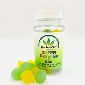 SUPER STRENGTH CBD gummies – 50mg CBD per gummy